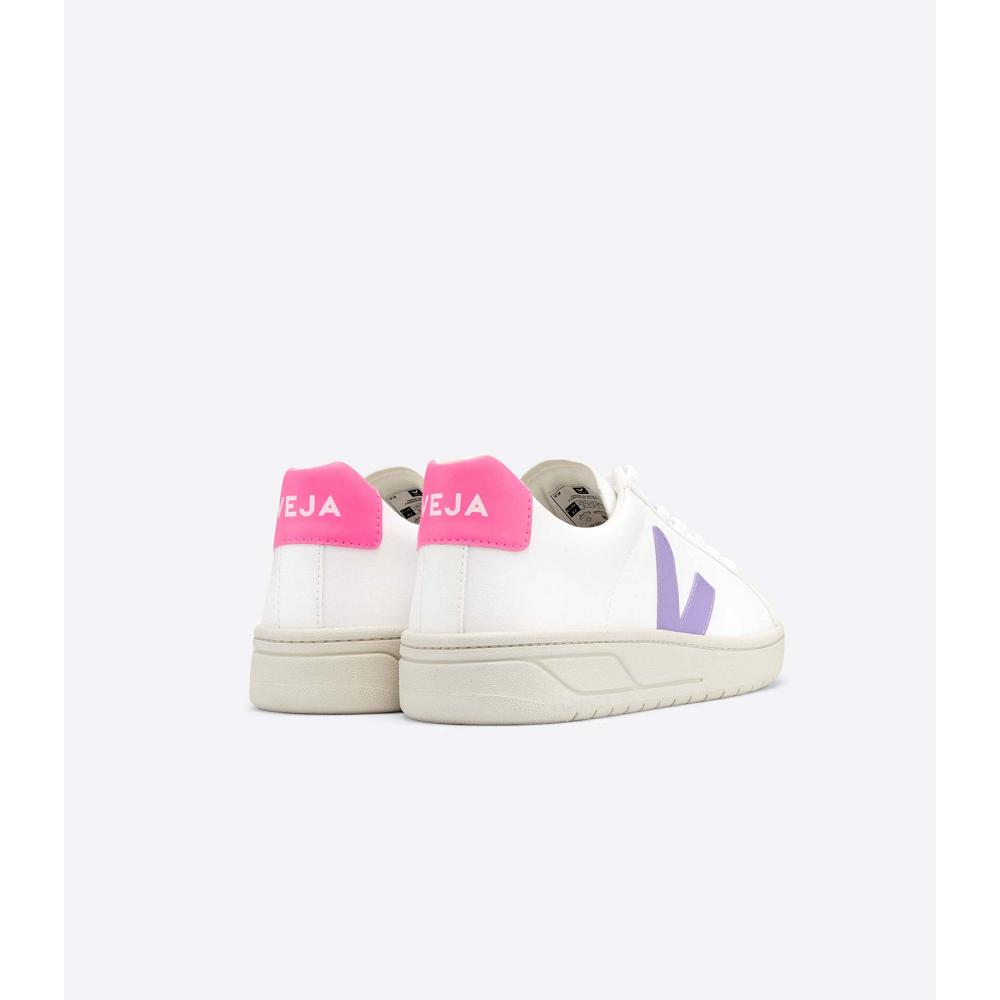 Veja URCA CWL Cipő Női White/Purple/Pink | HU 563CTV